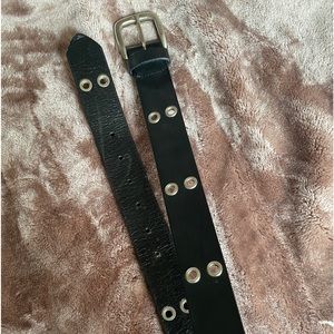 Black Leather belt